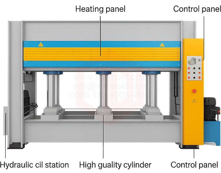 Hot Press Laminator Machine