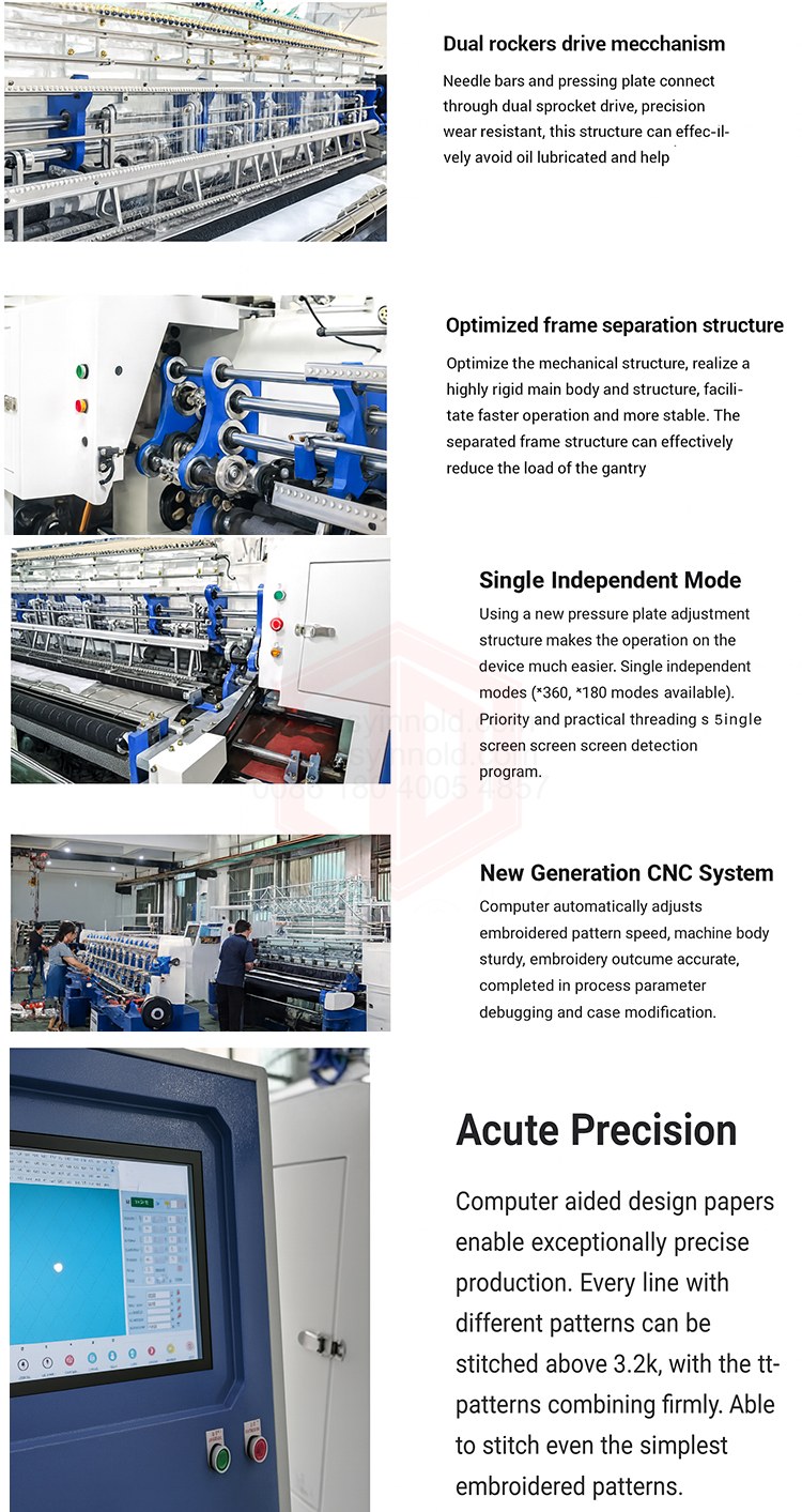 Chain-Stitch Multi-Needle Quilting Machine Chain-Stitch Multi-Needle Quilting Machine