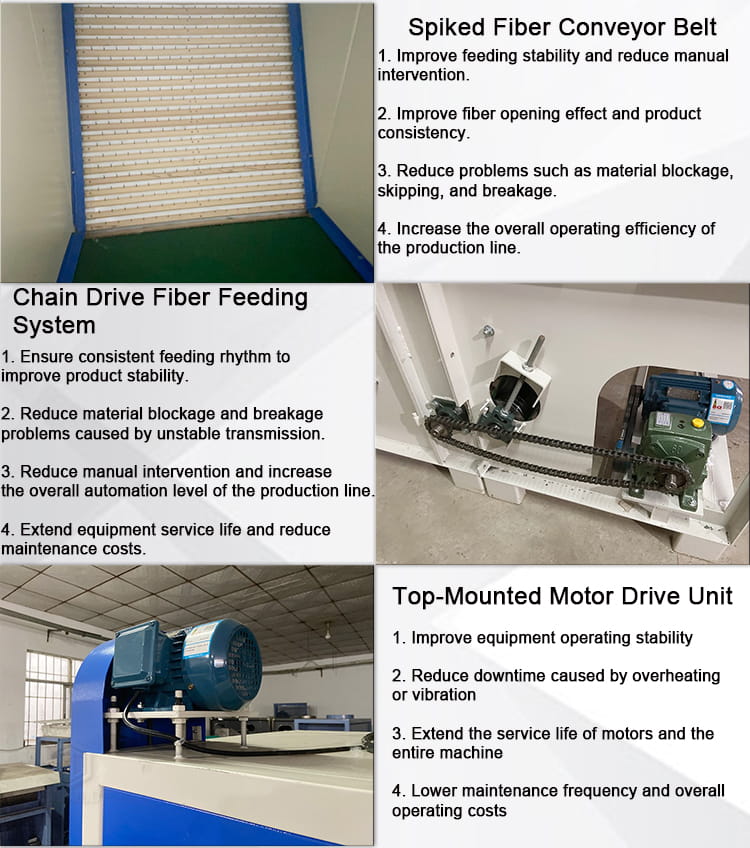 Spinning Fiber Feeder