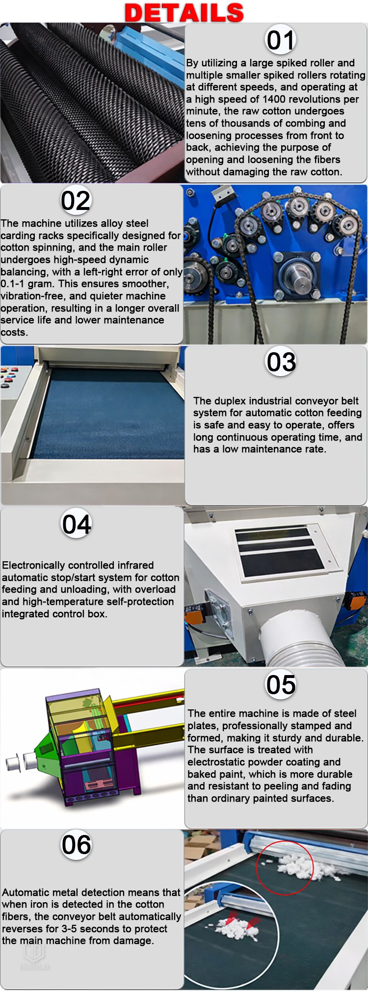 Fiber Carding Machine