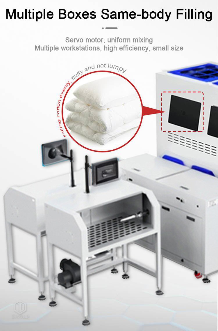 Artificial Down Filling Machine