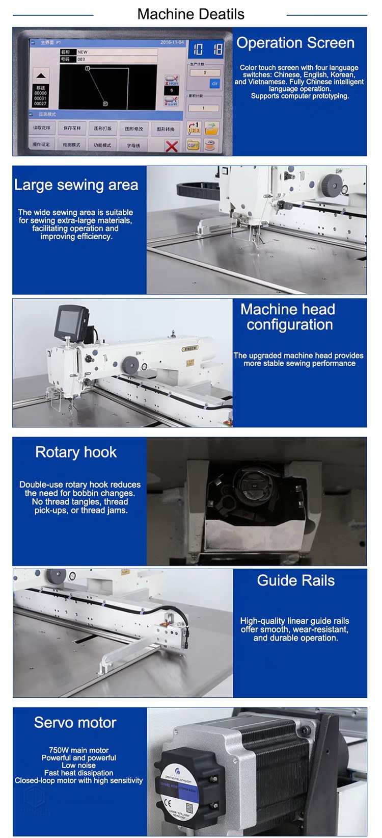 Programmable Sewing Machine Programmable Sewing Machine
