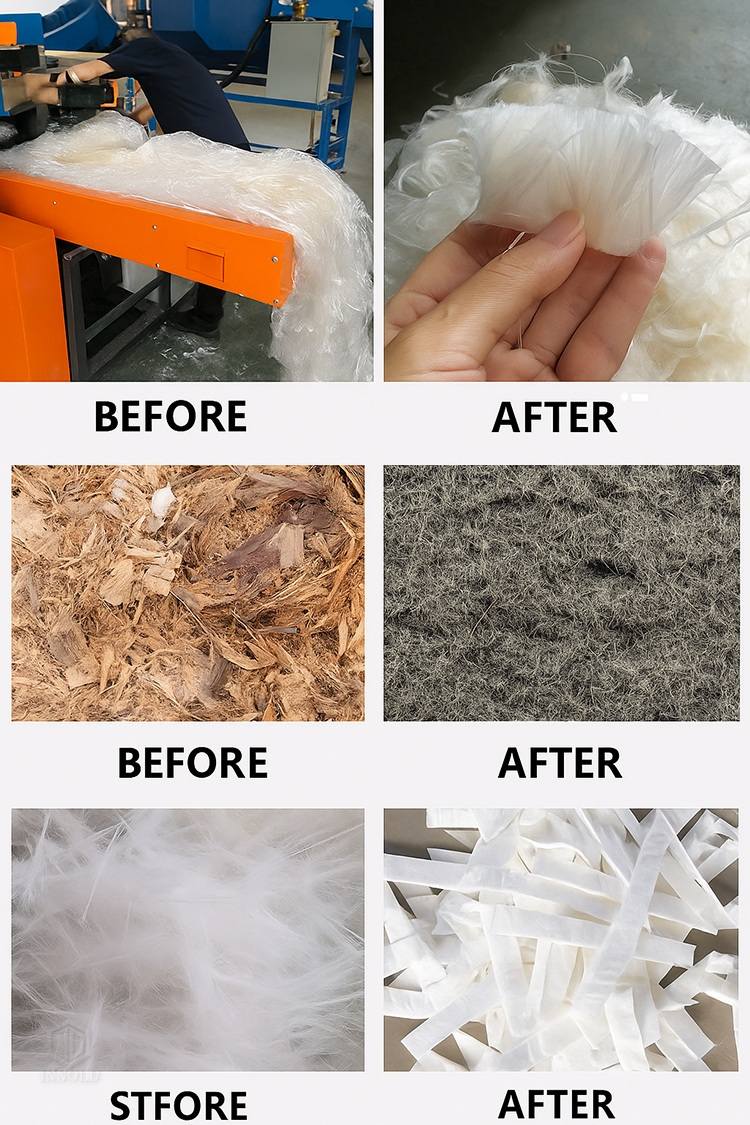 Cloth Shredder Machine