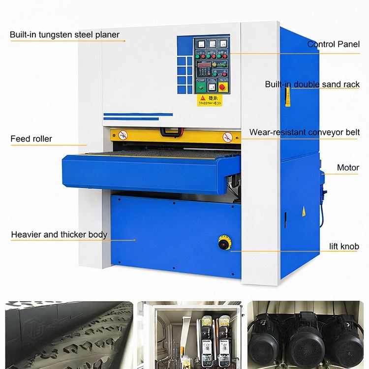 Woodworking Sanding Planer Machine