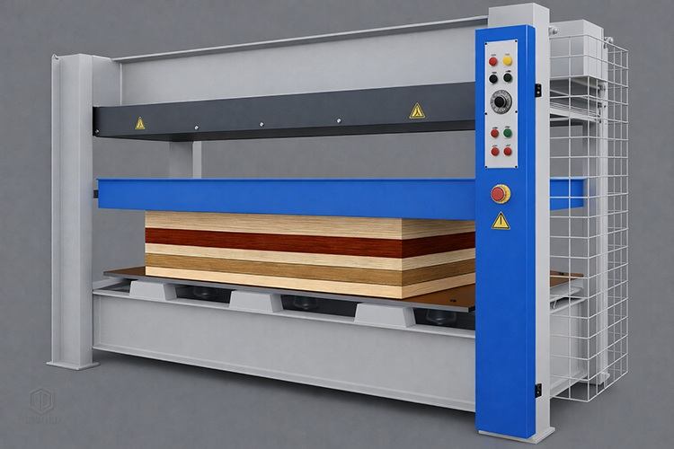 Veneer Hot Press Machine