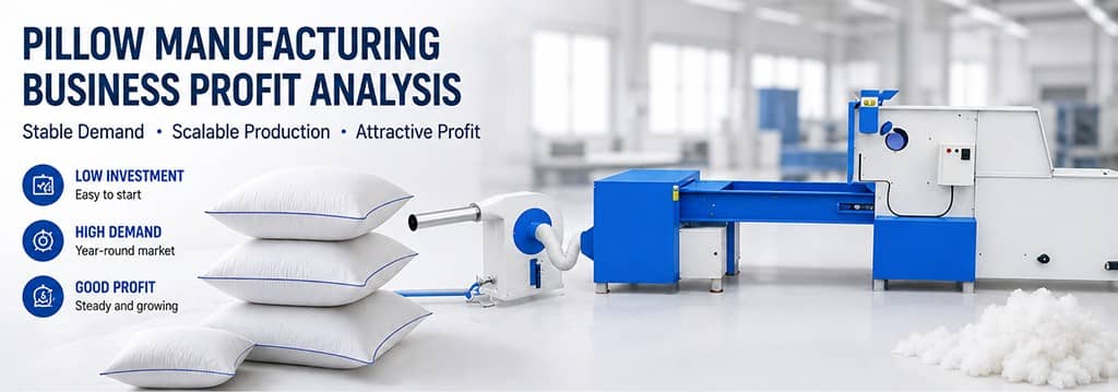 Pillow Manufacturing Business Pillow Manufacturing Business,Pillow Production Business,Pillow Factory Business