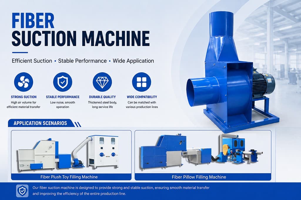 Fiber Absorb Machine Hot Sell Cotton Opener Pillow Stuffing Machine