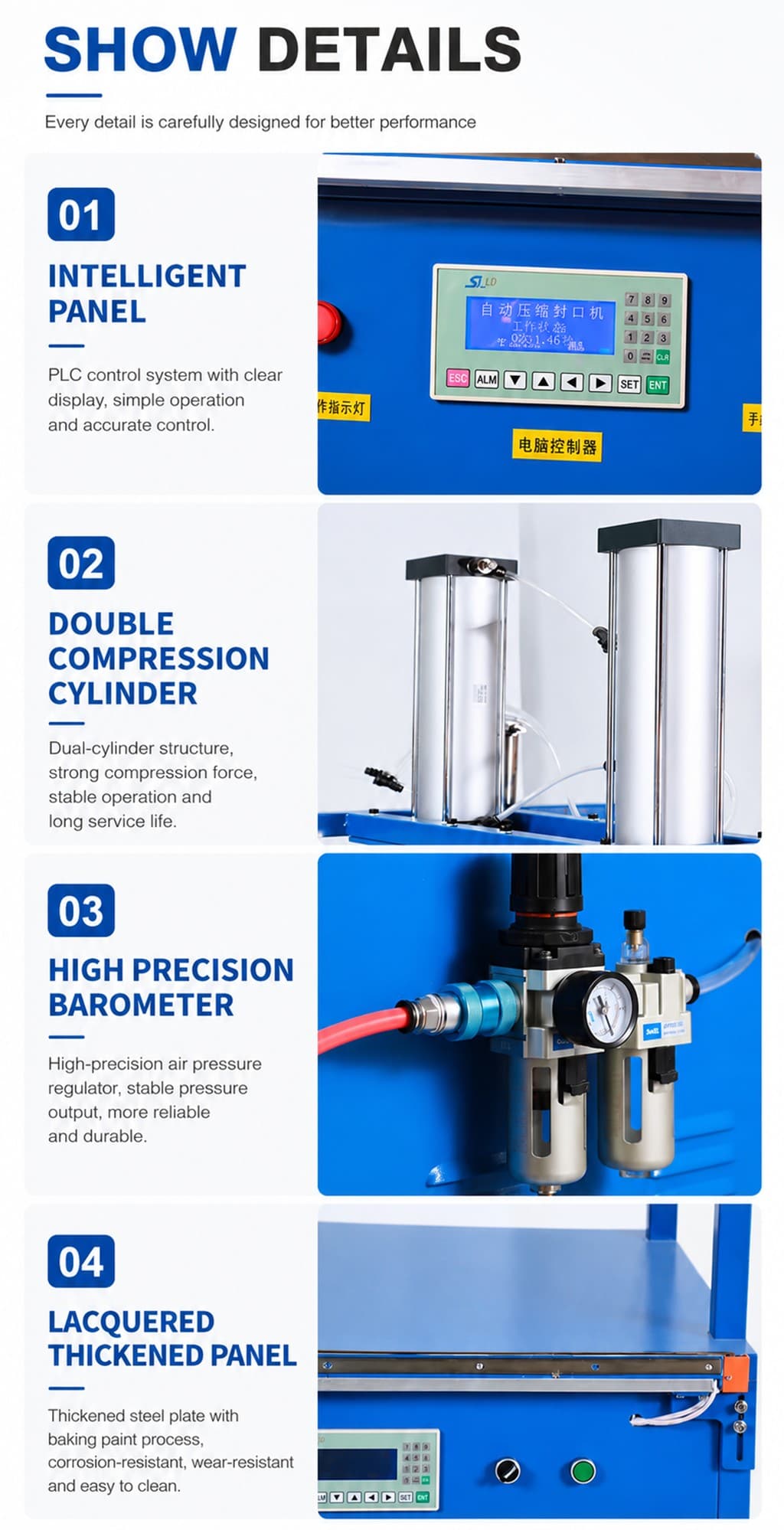 Pillow Vacuum Packaging Machine Pillow Vacuum Packaging Machine High Stability Pneumatic Compression Packing Machine