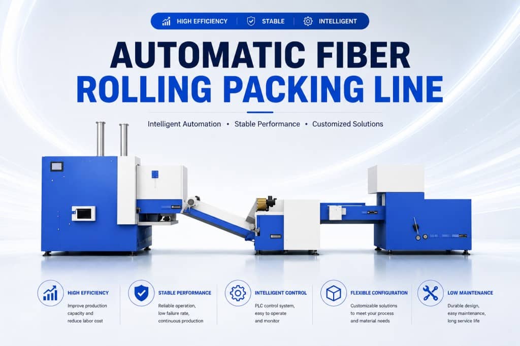 Home Textile Roll Packing Line Pilow Vacuum Cushion Compression Supplier
