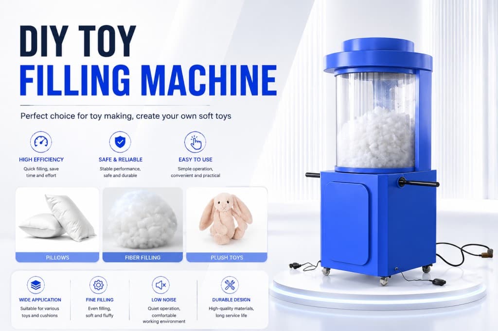 Diy Manual Stuffing Machine Filling Machine for Toy Featuring Machine