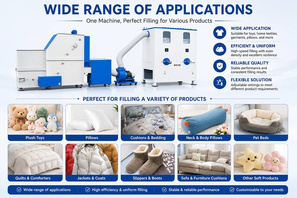 Bear Stuffing Machine Electric Soft Pp Cotton Filling Fiber Toy Machine