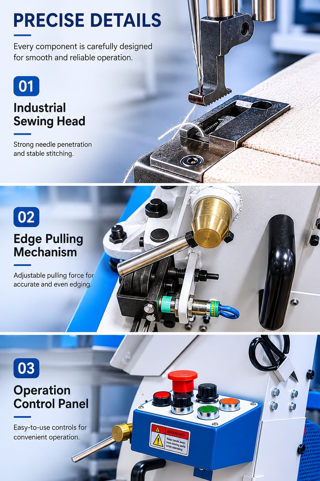 Mattress Tape Edge Machine Grade Table Mattress Sewing Machine Price