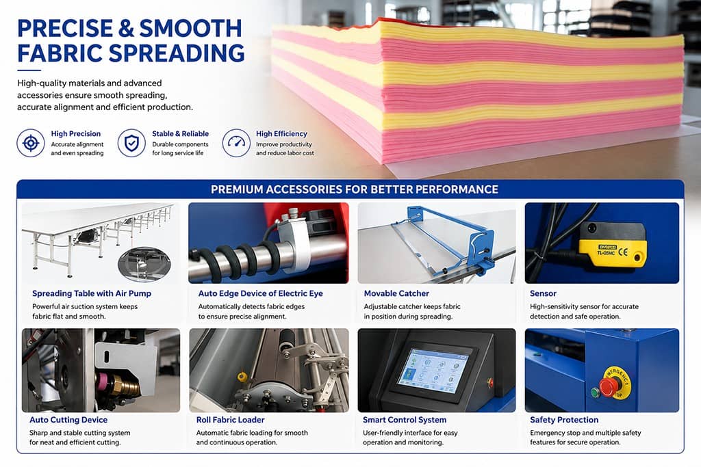 Fabric Spreader Machine Fabric Spreader Machine Consistent Intelligent Fabrics Spreading Machine
