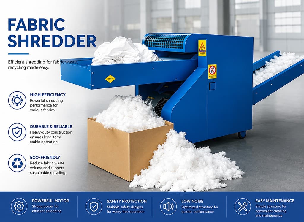 Cloth Shredder Cloth Shredder Adjustable Waste Fabric Shredding Machine Manufacturer