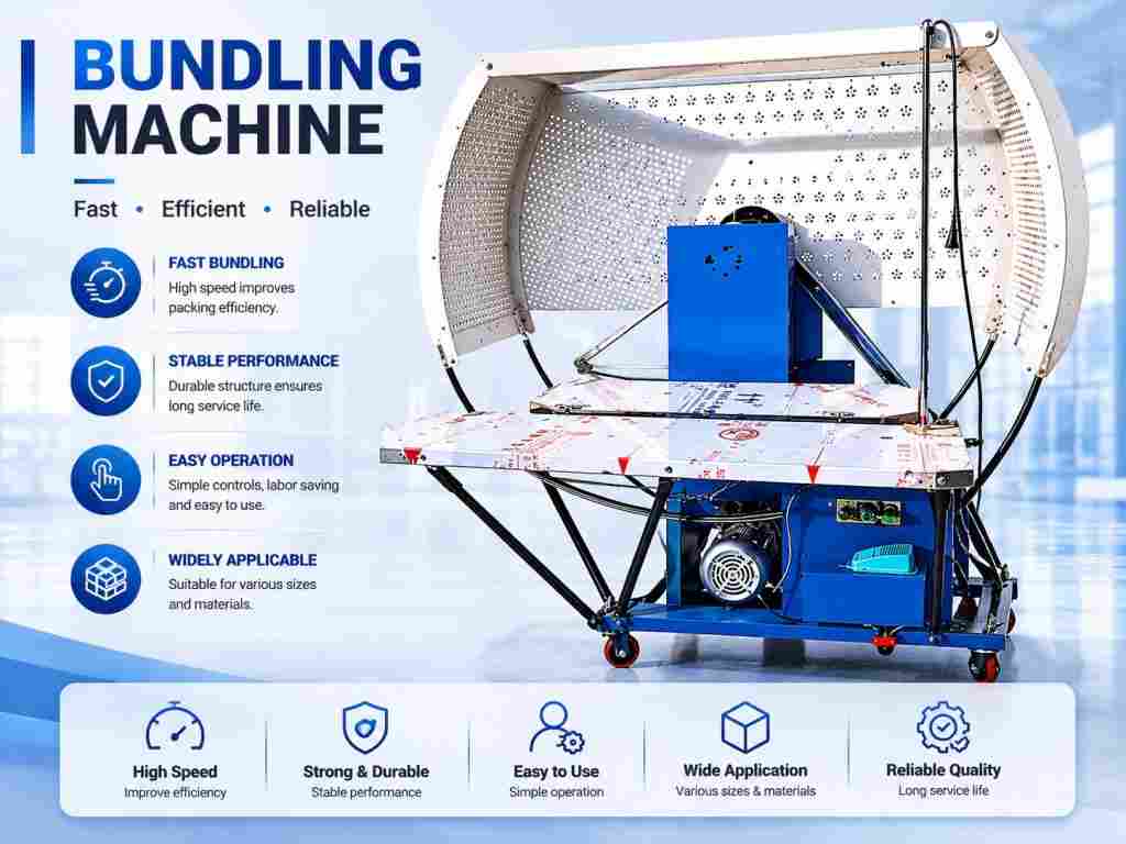 Box Bundling Machine Affordable <a href=https://www.syinnold.com/Bundle-Wrapping-Machine-Pneumatic-Pallet-Strapping-Machine-Price-p.html target='_blank'>Wood Bundler Machine</a> Auto Pallet Bander