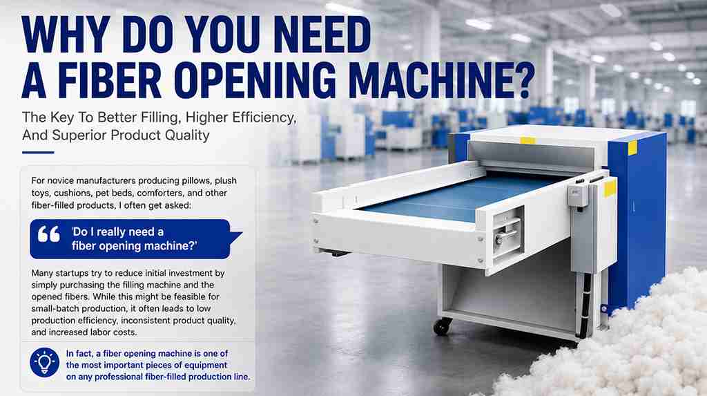 Fiber Opening Machine Why Do You Need A Fiber Opening Machine?