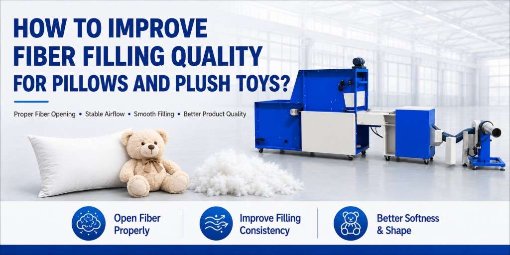 How To Improve Fiber Filling Quality For Pillows And Plush Toys