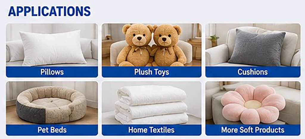 How To Choose The Right Fiber Material For Pillow And Plush Toy Filling