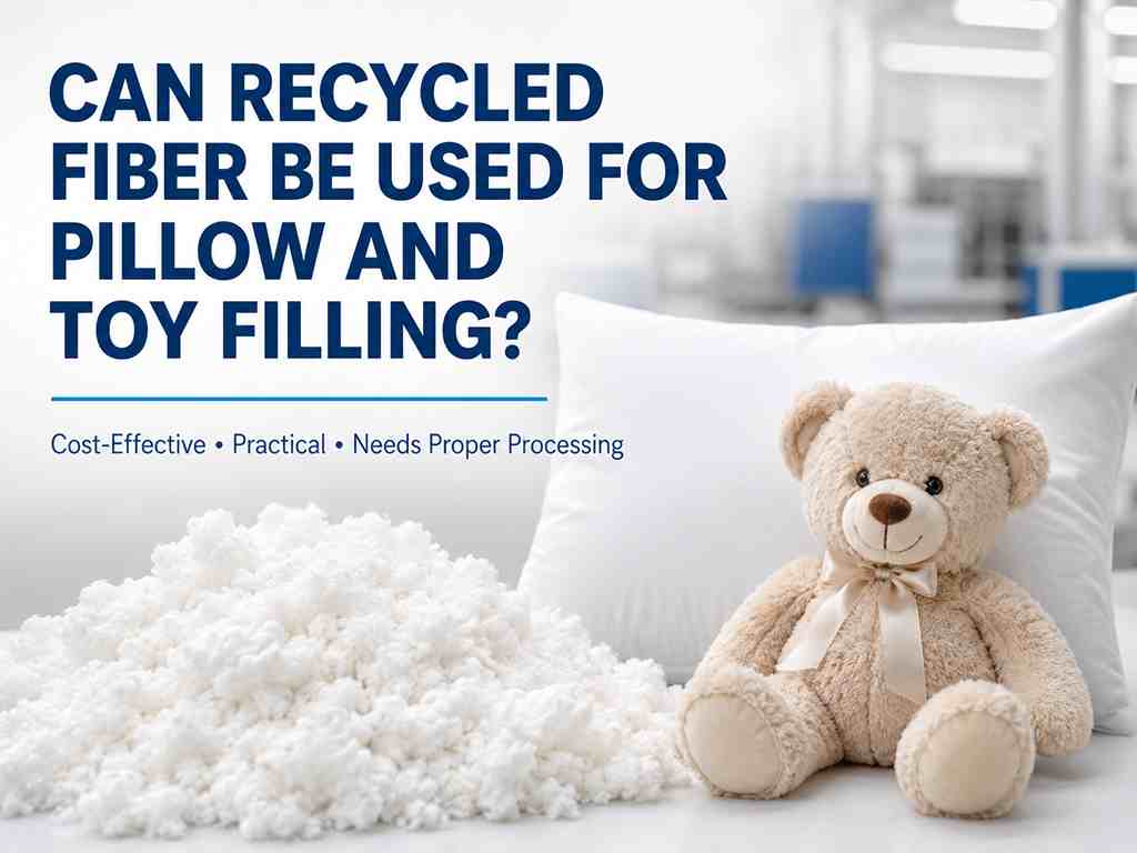 Recycled Fiber For Pillow Filling Can Recycled Fiber Be Used For Pillow And Toy Filling