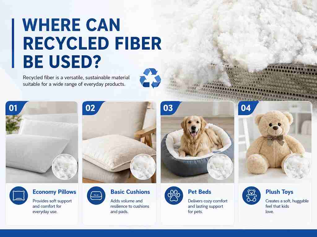 Recycled Fiber For Pillow Filling Can Recycled Fiber Be Used For Pillow And Toy Filling