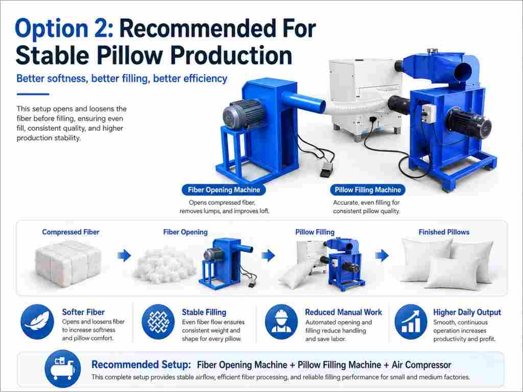 Pillow Filling Machine How To Choose A Pillow Filling Machine For Small And Medium Factories
