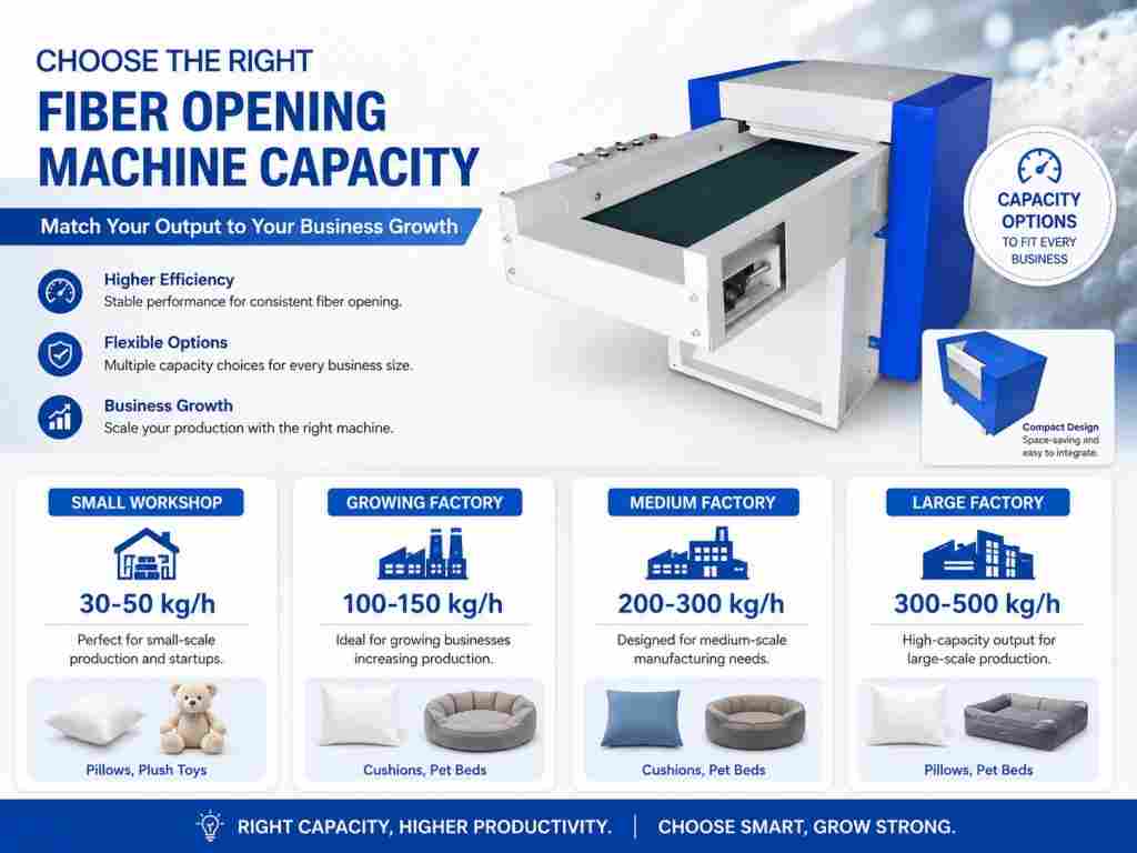 Fiber Opener Capacity How Much Capacity Fiber Opening Machine Do You Need
