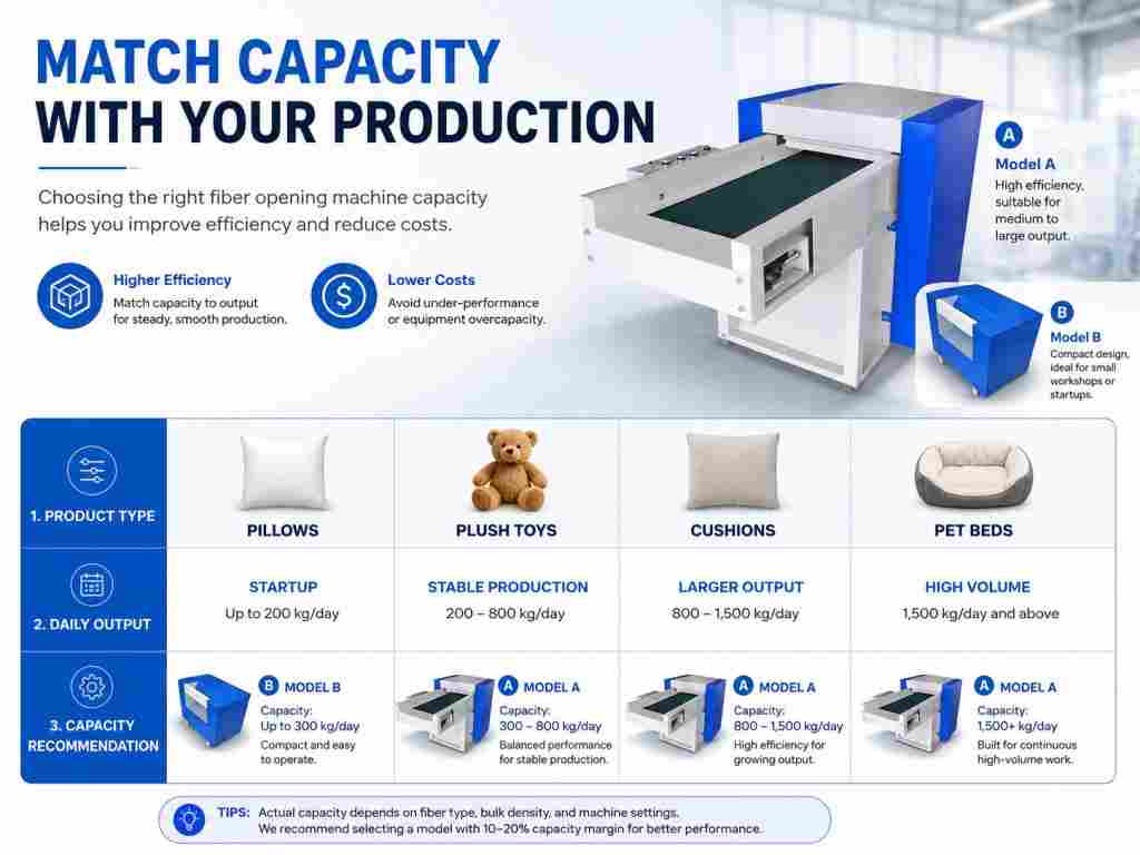 Fiber Opener Capacity How Much Capacity Fiber Opening Machine Do You Need