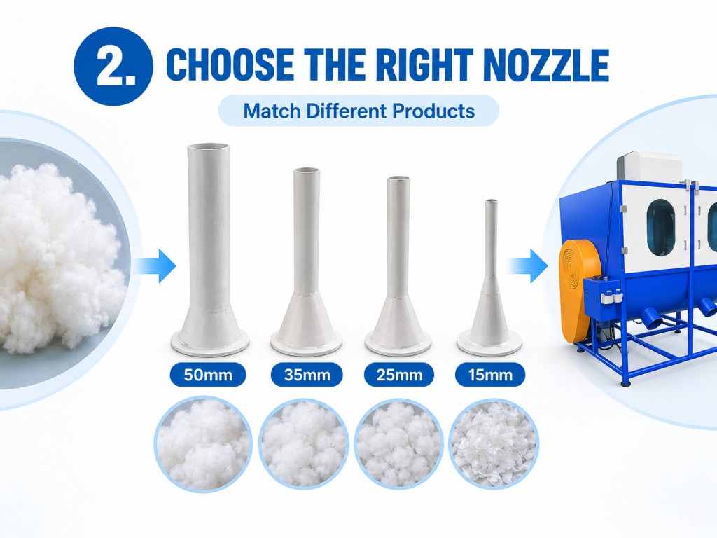 Fiber Filling Blockage Fiber Filling Blockage