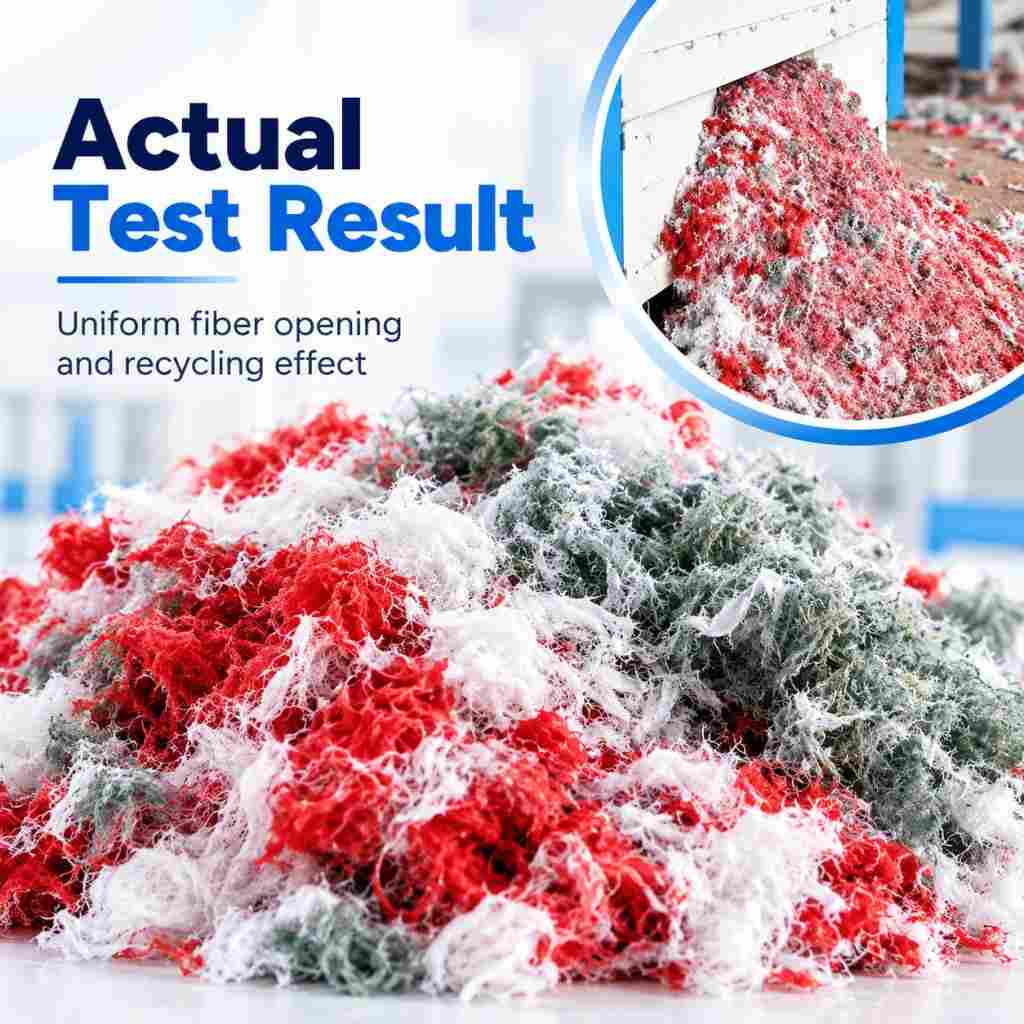 Fabric Shredder Fabric Shredding Machine