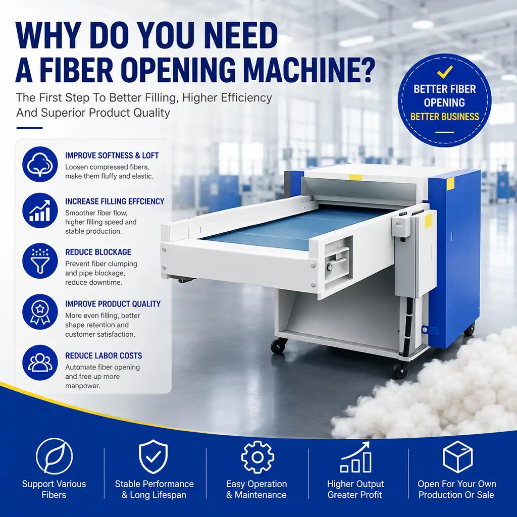 Why Do You Need A Fiber Opening Machine?