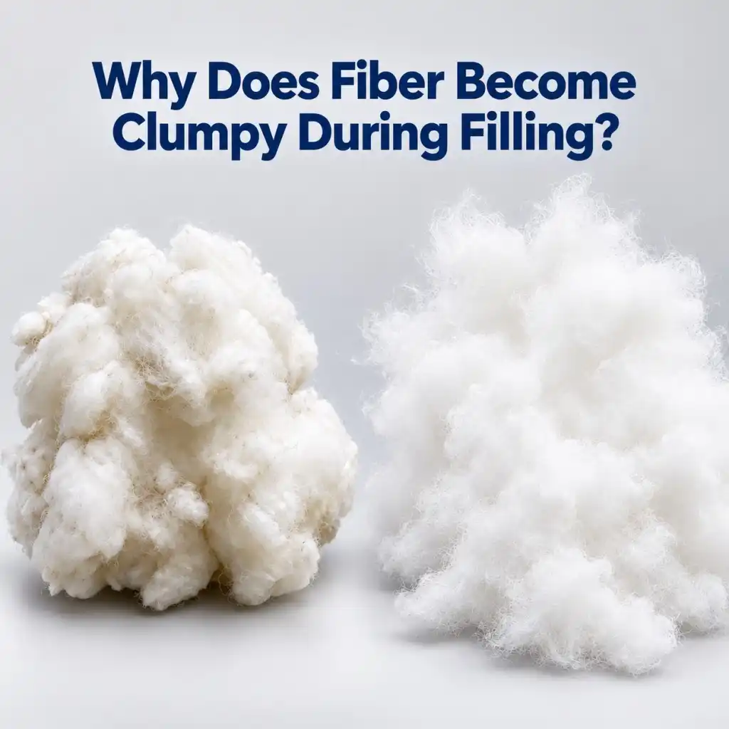 Why Does Fiber Become Clumpy During Filling?