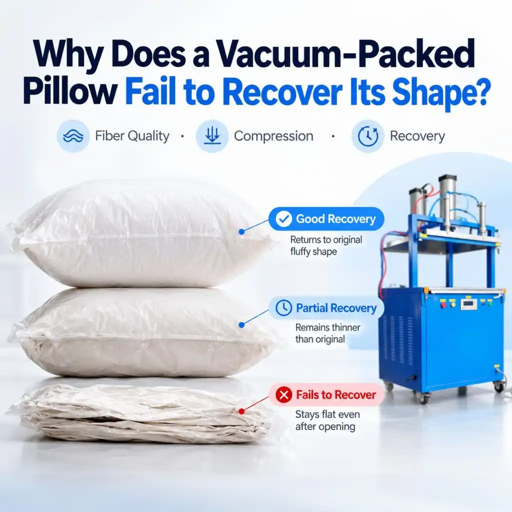 Why Does a Vacuum-Packed Pillow Fail to Recover Its Shape?