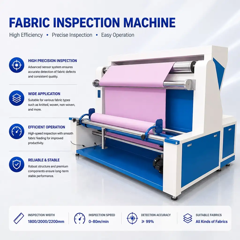 Affordable Fabric Inspection Machine High Precision Woven Inspection Machine Affordable Fabric Inspection Machine High Precision Woven Inspection Machine