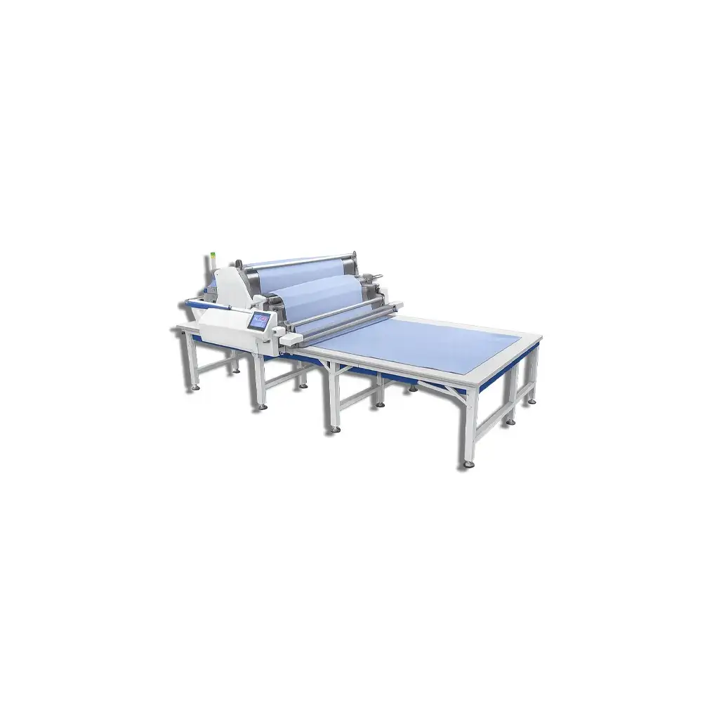 Fabric Roll Spreading Machine Accurate Spreader Machine For Knitwear