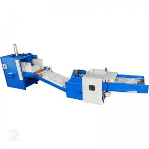 Fiber Pillow Roll Packing Line Time Saving Bedding Roll Packing Machine For Cushion