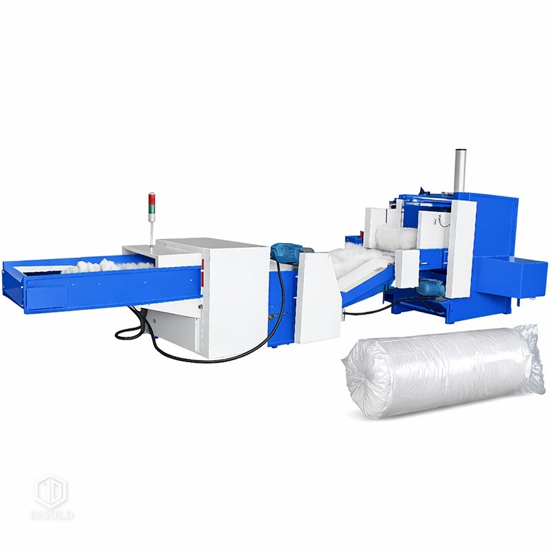 Fiber Rolling Machine Multi Purpose Polyester Fiber Pillow Filling Roll Packing Machine Line For Sale Fiber Rolling Machine Multi Purpose Polyester Fiber Pillow Filling Roll Packing Machine Line For Sale