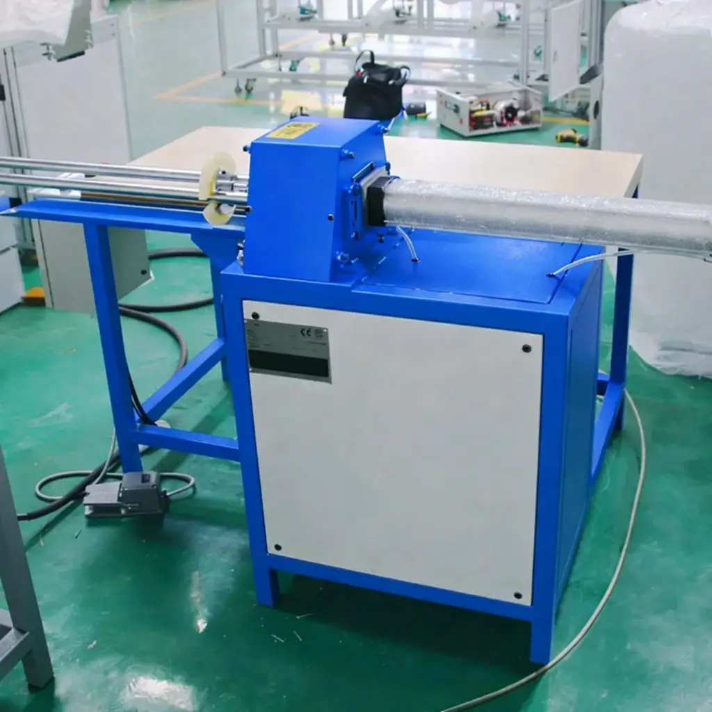 Fiber Rolling Packing Machine Customizable Pillow Roll Packer For Sale Fiber Rolling Packing Machine Customizable Pillow Roll Packer For Sale