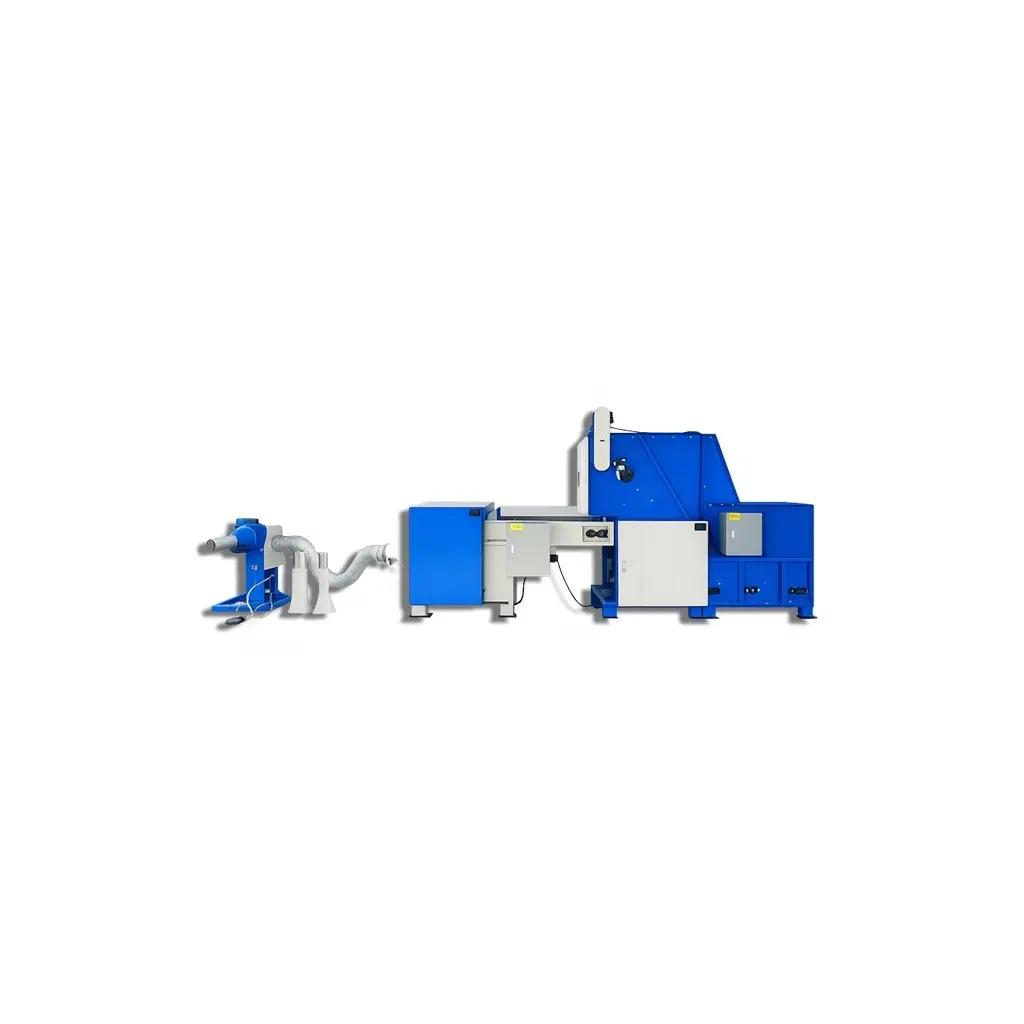 >Foam Filling Machine Easy To Operate Polyester Fiber Cushion Fill Stuffer Machine