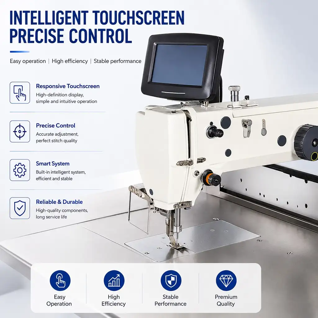 Programmable Sewing Machine Custom Decorative Multi Stitching Machine Programmable Sewing Machine Custom Decorative Multi Stitching Machine
