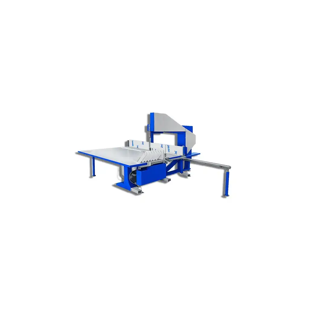 Sponge Vertical Cutting Machine Continuous CNC Foam Vertical Cutter Supplier